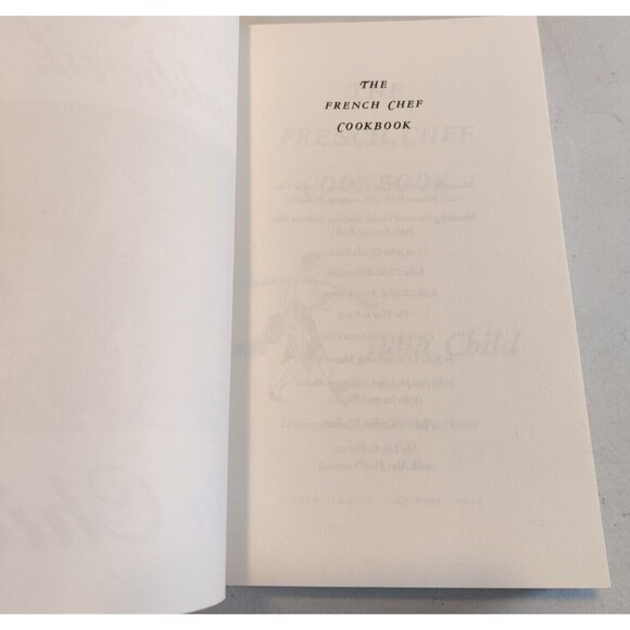 The French Chef Cookbook - Paperback By Child, Julia - GOOD - Picture 8 of 11